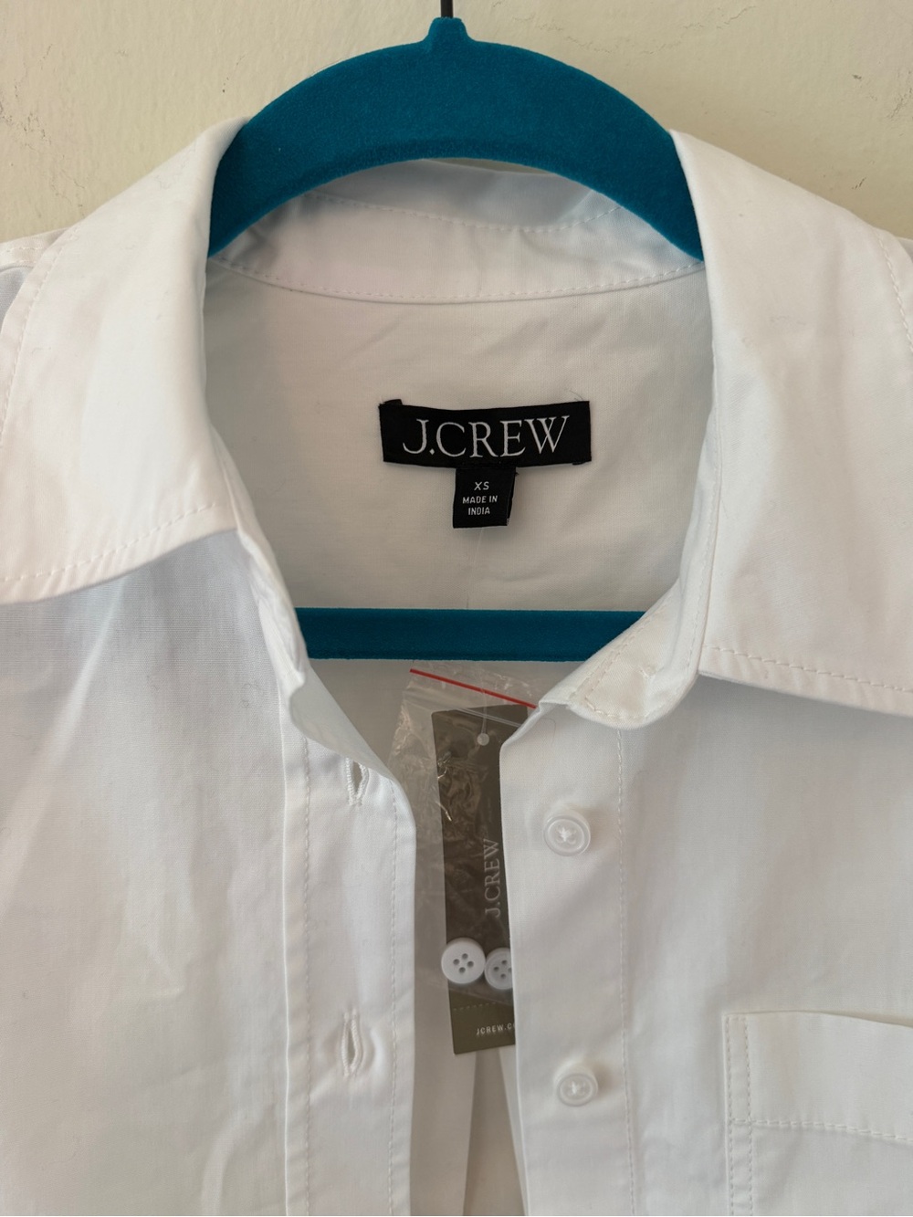 NWT JCrew Étienne cropped button-up shirt size XS CI530 - Picture 7 of 15